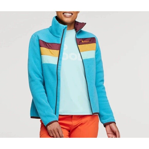 Cotopaxi Jackets & Blazers - Cotopaxi Jacket Womens XL Blue Teca Fleece Full Zip Outdoors Hiking Midlayer